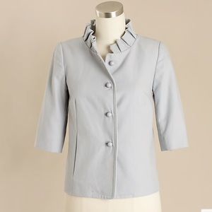 J.Crew Navy Canvas Atelier Jacket